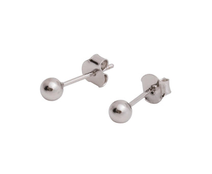 Sphere Earrings - Rose Gold and Silver