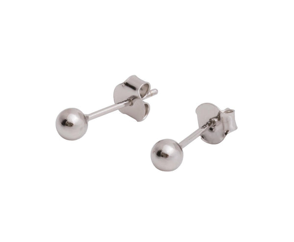 Sphere Earrings - Rose Gold and Silver